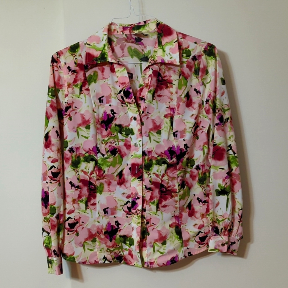 Long Sleeve Anne Klein Shirt